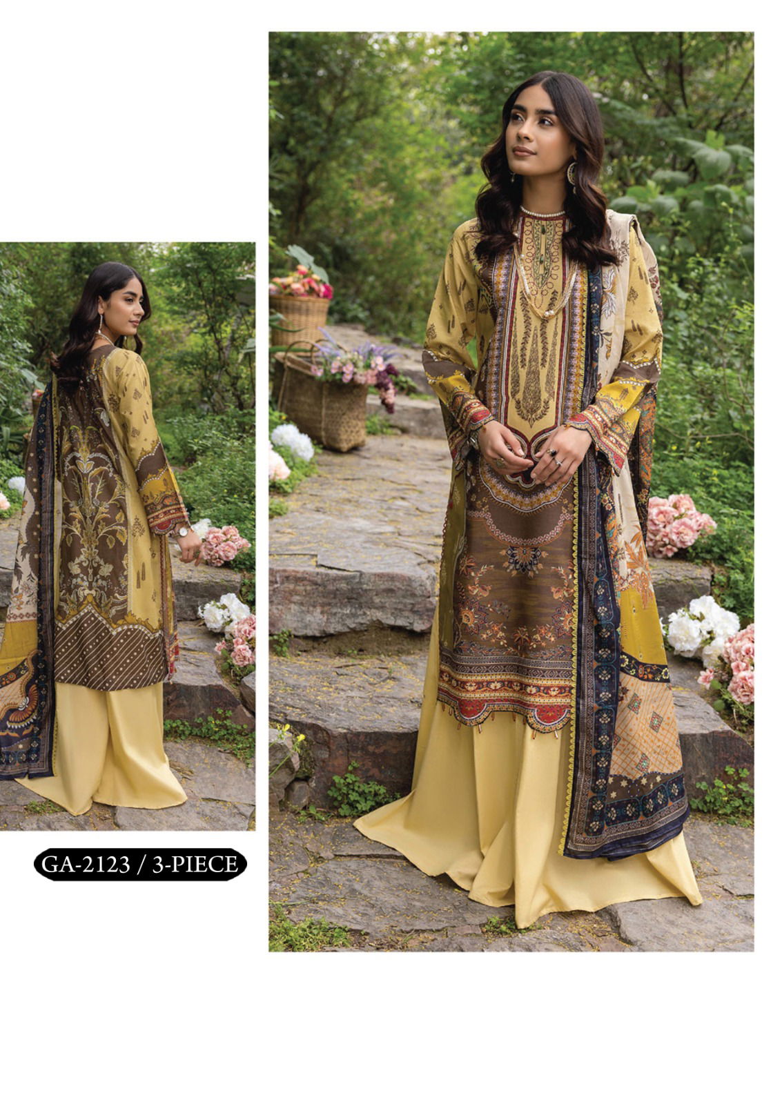 Gull A Ahmed Noorani Heavy Cotton Dress Material Collection
